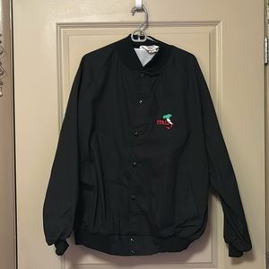 West Ark Italy Black Bomber Jacket